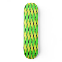 FLASH BACK BRIGHT PLASTIC SKATEBOARD
