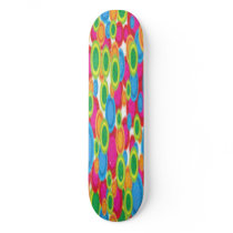 FLASH BACK BRIGHT PLASTIC SKATEBOARD