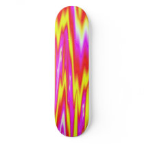FLASH BACK BRIGHT PLASTIC SKATEBOARD