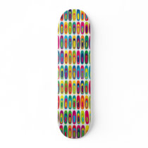FLASH BACK BRIGHT PLASTIC SKATEBOARD