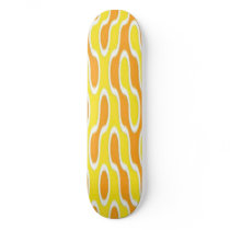 FLASH BACK BRIGHT PLASTIC SKATEBOARD