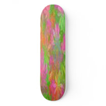 FLASH BACK BRIGHT PLASTIC SKATEBOARD