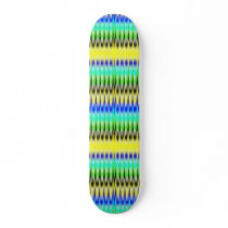 FLASH BACK BRIGHT PLASTIC SKATEBOARD