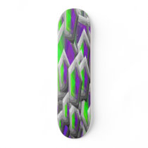 FLASH BACK BRIGHT PLASTIC SKATEBOARD