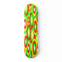 FLASH BACK BRIGHT PLASTIC SKATEBOARD