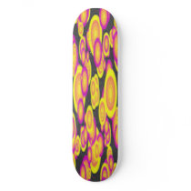FLASH BACK BRIGHT PLASTIC SKATEBOARD