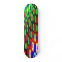 FLASH BACK BRIGHT PLASTIC   SKATEBOARD