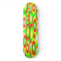 FLASH BACK BRIGHT PLASTIC SKATEBOARD