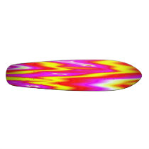 FLASH BACK BRIGHT PLASTIC SKATEBOARD