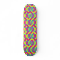 FLASH BACK BRIGHT PLASTIC SKATEBOARD