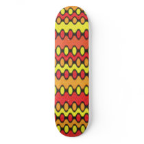 FLASH BACK BRIGHT PLASTIC SKATEBOARD