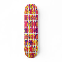 FLASH BACK BRIGHT PLASTIC SKATEBOARD