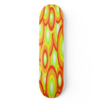 FLASH BACK BRIGHT PLASTIC SKATEBOARD