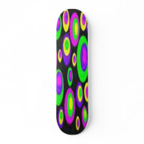 FLASH BACK BRIGHT PLASTIC SKATEBOARD