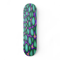 FLASH BACK BRIGHT PLASTIC SKATEBOARD