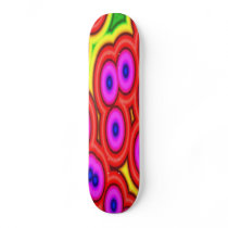 FLASH BACK BRIGHT PLASTIC SKATEBOARD