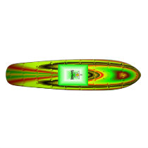 FLASH BACK OLD SCHOOL SKATEBOARD - Customized