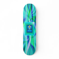 FLASH BACK PLASTIC SKATEBOARD by FalconServices FLASH BACK PLASTIC SKATEBOARD