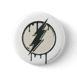 Flash Bolt Paint Grunge Pin
