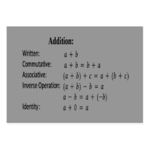 Flash Card -Properties - Addition business cards by KissMeIm Flash Card -Properties - Addition business cards