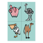 Flash Cards  - Set 1 Business Card Templates