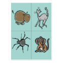 Flash Cards - Set 4 business cards by lapatrick1161 Flash Cards - Set 4 business cards