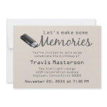 Flash Drive Birthday Party Invite