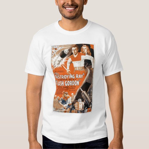 flash gordon movie tshirt