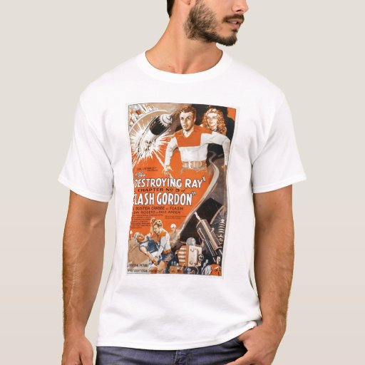 flash gordon movie tshirt