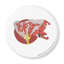 Flash In Motion Refrigerator Magnet