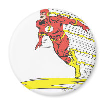 Flash Leaps Left Refrigerator Magnets