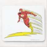 Flash Leaps Left Mousepad