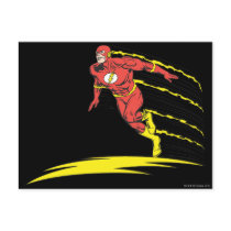 Flash Leaps Left Post Card