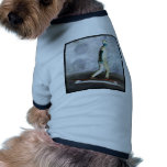flash long board dog tee shirt