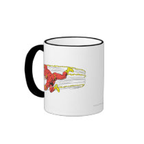 Flash Lunges Left Coffee Mugs