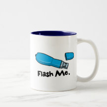 flash me flash drive design coffee mugs