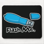 flash me flash drive design mouse pads
