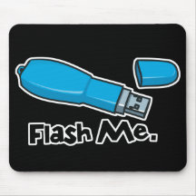 flash me flash drive design mouse pads