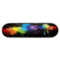 Flash of Paint Skateboard skateboard