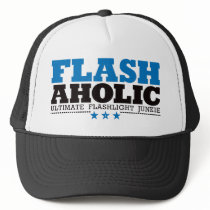 Flashaholic – Ultimate Flashlight Junkie - Blue hats by visualnewbie Flashaholic – Ultimate Flashlight Junkie - Blue hats