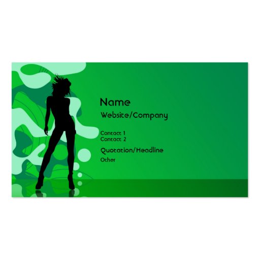 Flashback Business Card Templates (front side)