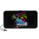 Flashback To The 80's Neon Sneaker speakers