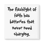 Flashlight of Faith Magnet