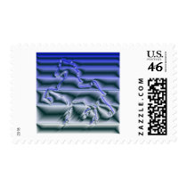 Flashy American Saddlebred postage