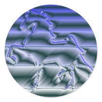 Flashy American Saddlebred stickers by suziec Flashy American Saddlebred stickers