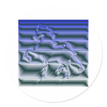 Flashy American Saddlebred stickers by suziec Flashy American Saddlebred stickers