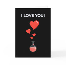 Flask of Hearts Love cards