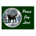 Flat-Coated Retriever Christmas Gifts business cards by DogsByDezign Flat-Coated Retriever Christmas Gifts business cards