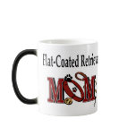 Flat-Coated Retriever Mom Gifts mugs