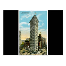 Flat Iron Building. Broadway and Fifth Ave. NYC Post Cards